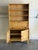 Mid-Century Modern Danish Oak Hutch Display Cabinet With Drop-Front Secretary Desk Mid-Century Modern 1970s For Sale - Image 3 of 12