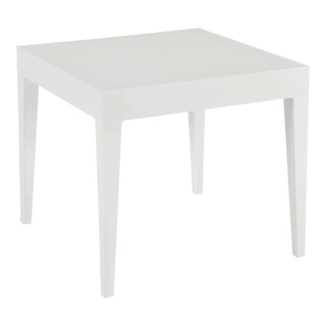 Century Furniture Sail Outdoor Square Side Table For Sale