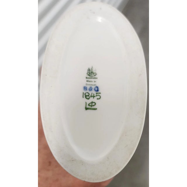 Bing & Grondahl Danish Hand-Painted Fine Porcelain Figurine For Sale - Image 12 of 13