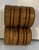 Mid-Century Modern Vintage Wooden Napkin Rings - Set of 4 For Sale - Image 3 of 5