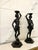 Antique Victorian Carved Ebonised Figures, 1850, Set of 2 For Sale - Image 4 of 18