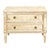 Late 20th Century Julia Gray LTD Venetian Style Mirrored Faux Marble Top Two Drawer Commode Chest For Sale