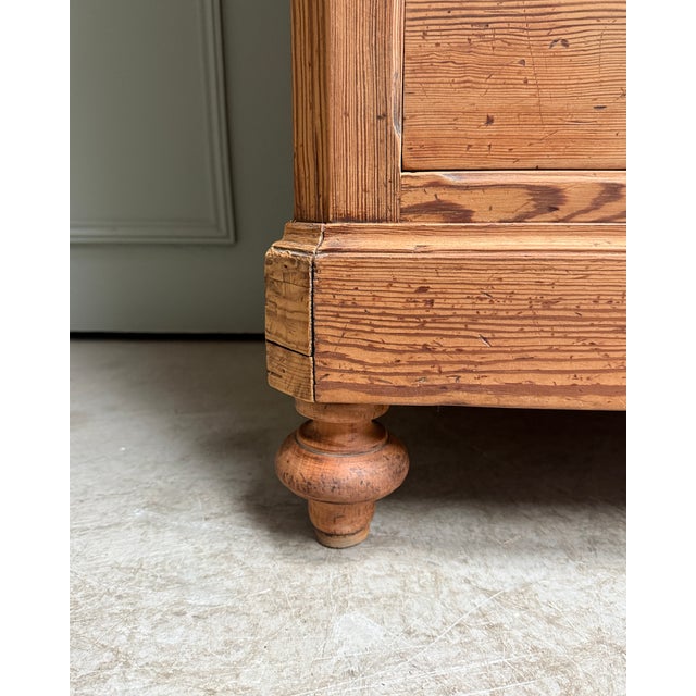 Antique Louis Philippe Wardrobe in Pine For Sale - Image 11 of 18