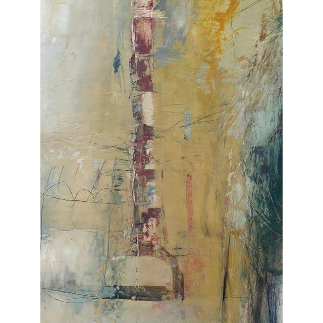 Contemporary The Gardener, Oil Painting on Board For Sale - Image 3 of 10