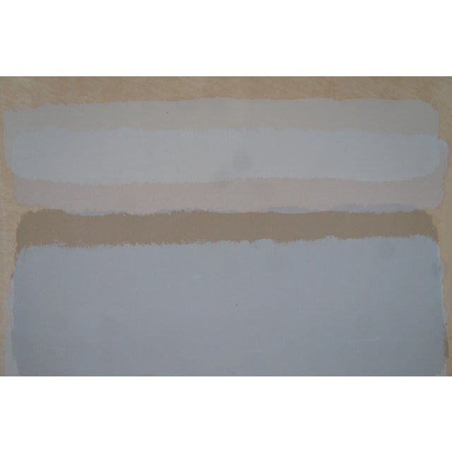 Vintage Vanguard Studios Andres Abstract Rectangles Print For Sale - Image 6 of 12