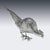20th Century Italian Silver Pheasant Statues, 1920s, Set of 2 For Sale - Image 10 of 18