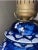 Ceramic Chinoiserie Blue and White Lamp For Sale - Image 7 of 10