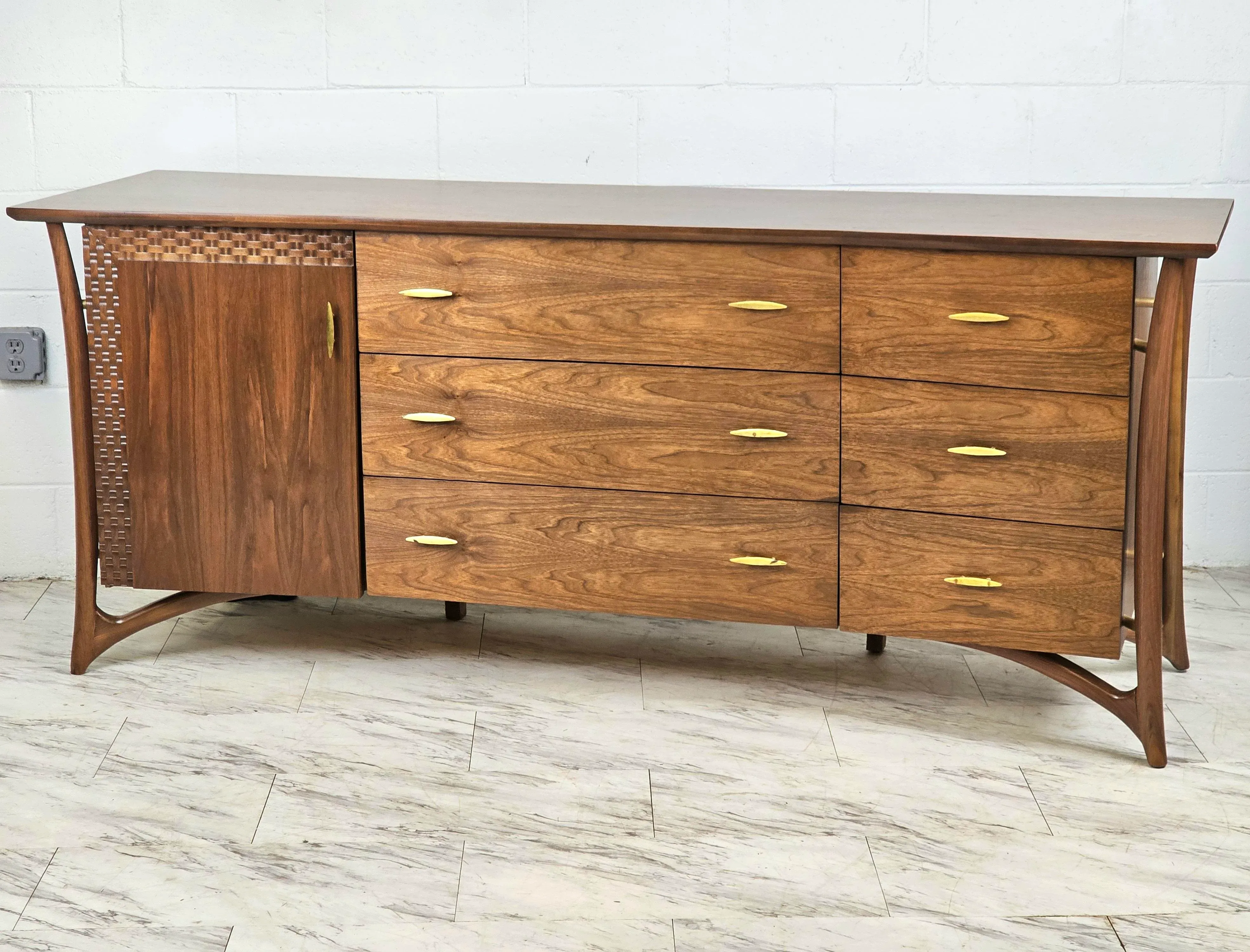 1960s Exoskeleton Mid Century Triple Dresser by Piet Hein | Chairish