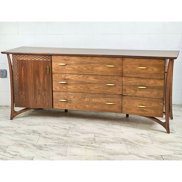 Piet Hein 1960s Exoskeleton Mid Century Triple Dresser by Piet Hein For Sale - Image 4 of 9