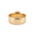 Late 20th Century Vintage Traub Orange Blossom 18k Yellow Gold Gia 1.40ct Circular Engagement Ring, Size 7.5 For Sale - Image 5 of 10