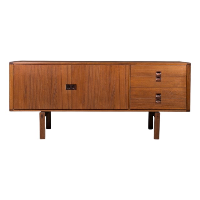 Mid-Century Modern Corona Sideboard in Teak by Lennart Bender for Ulferts, 1960s For Sale