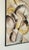 Mid-Century Modern Mid-Century Modern Cubist Painting in Browns and Neutrals Original Artwork in Custom Black Frame 1960s For Sale - Image 3 of 8
