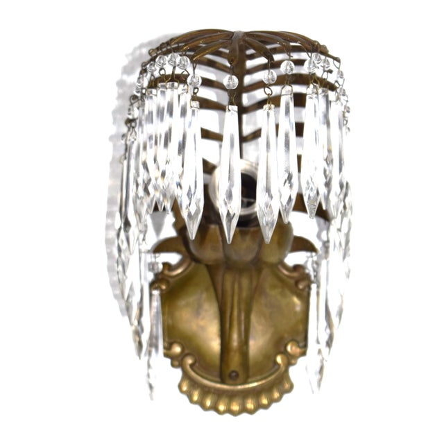 Antique Wall Lamps by Josef Hoffmann for Bakalowits, 1890s, Set of 2 For Sale - Image 6 of 11