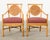 McGuire Set of Six McGuire Rattan Organic Modern Salon Dining Armchairs For Sale - Image 4 of 12