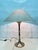 One large table lamp from the 1970s, single-bulb, E27 socket. Designed by Ingo Maurer for Design M, model Bamboo. Metal,...