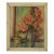 Roses With Vase Still Life by Bonnie Beach Ryan For Sale