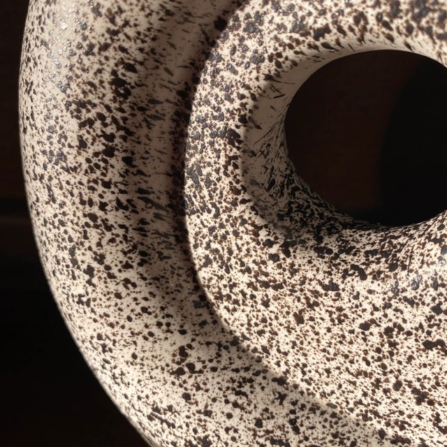 Mid Century Japanese Amorphic Vase For Sale - Image 4 of 12