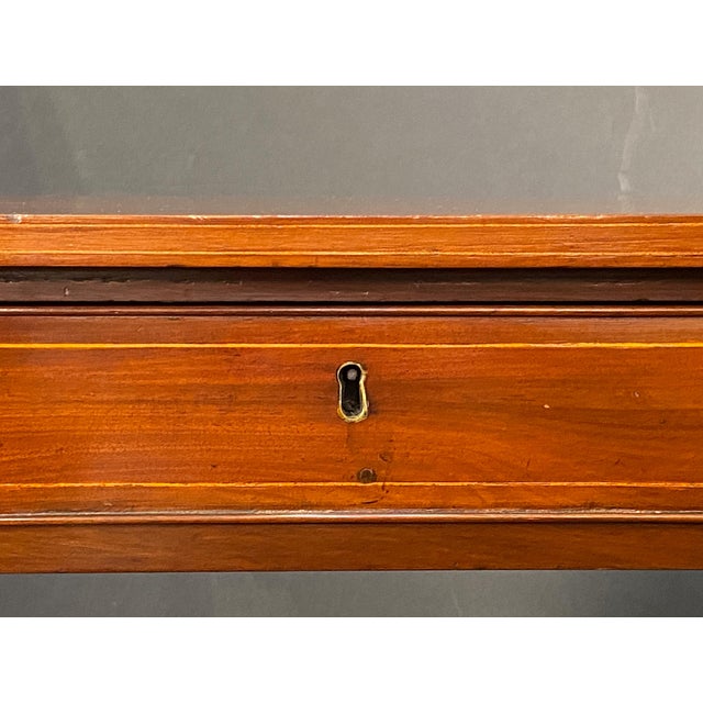 English Writing Table or Desk of Mahogany From the Edwardian Era For Sale In Austin - Image 6 of 11