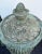 51”h Spectacular Miami Beach Vintage Urn With Lid Classic Cast Bronze Verdigris Patinated - A Pair For Sale - Image 9 of 12