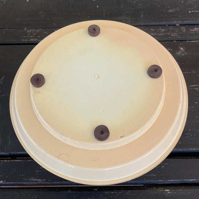 Space Age Orange Flying Saucer Mechanical Kitchen Scale with Calorie Counter from Vipo, 1970s For Sale - Image 9 of 10