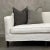 Custom Upholstered or Slip Covered Sofa in Heavy Stone Washed Belgian Linen For Sale - Image 9 of 11