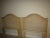 1980s Rattan and Bamboo Beige Color Twin Headboard Set of 2 For Sale In Naples, FL - Image 6 of 12