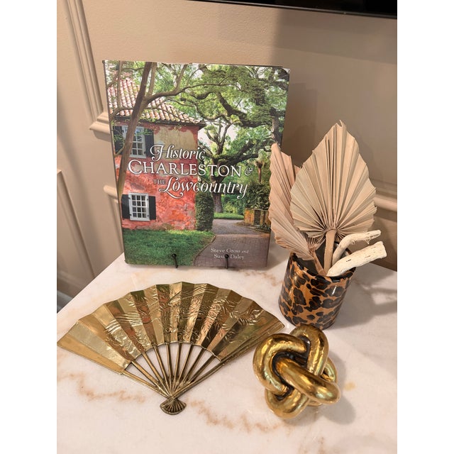 Metal Brass Fenghuang (Chinese Phoenix) Fan Plaque, Chinoiserie Wall Decor For Sale - Image 7 of 7