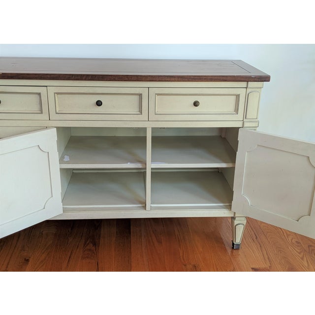 French Provincial Buffet / Sideboard by White Furniture Co. Chairish