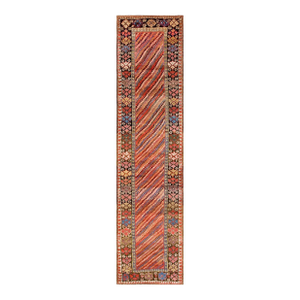19th Century W. Persian Kurdish Carpet ( 3'3" x 12'4" - 99 x 376 )