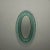 Metal Italian Mid-Century Modern Fontana Arte Oval Glass Mirror or Plateau or Tray For Sale - Image 7 of 12