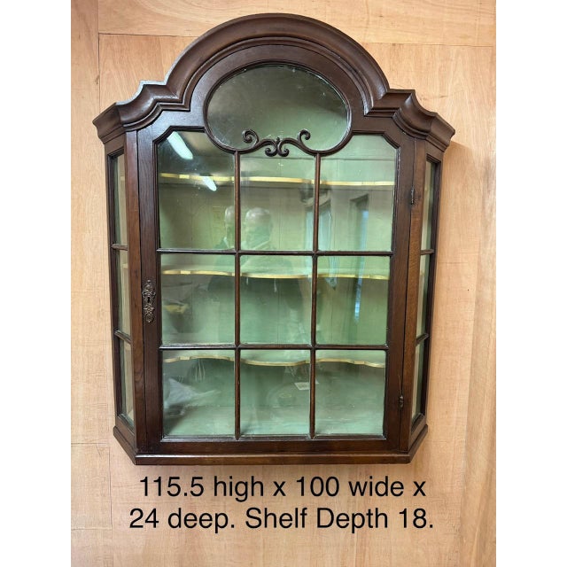 18th Century French Wall Cabinet, 1780s For Sale - Image 9 of 12