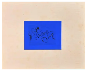 Guy Pierre Fauconnet, Sea of Marmara, Original Drawing, Early-20th-Century