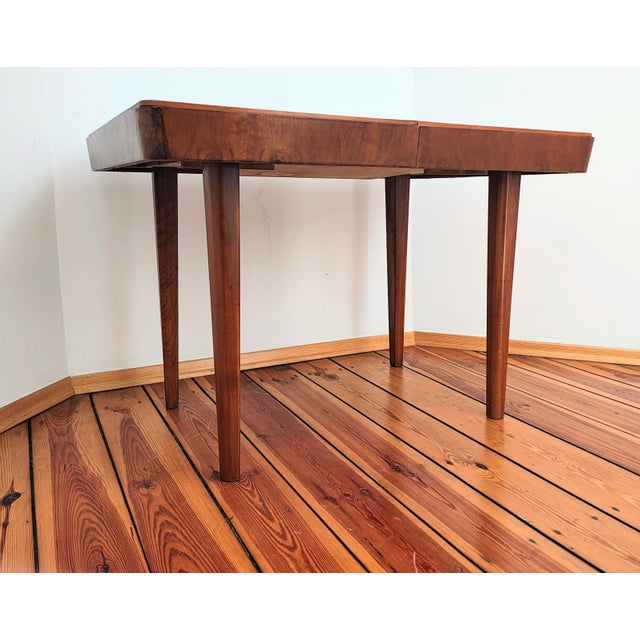 Mid-Century Modern Czech Dining Table by Jindřich Halabala for Up Races, 1950s For Sale - Image 6 of 18