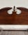 Wood Vintage Queen or Full Size Convertible Chippendale Style Poster Headboard For Sale - Image 7 of 12