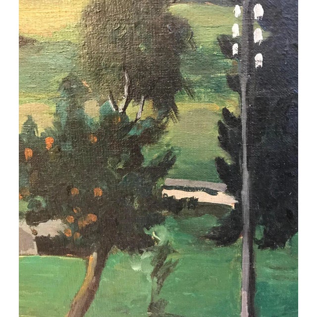 1950s Landscape, Oil on Canvas, 1950s For Sale - Image 5 of 8