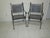1960s 1970s Russell Woodard Salterini Style Sculpture Black Glider Patio Chairs - Set of 4 For Sale - Image 5 of 12