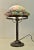 Swedish Grace Copper and Glass Table Lamp, Sweden, 1920s For Sale - Image 4 of 13