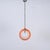 Orange Murano Glass Eclipse Pendant attributed to Carlo Nason for Mazzega, Italy, 1960s For Sale - Image 10 of 15