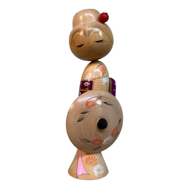 Izu No Odoriko Kokeshi by Sadao Kishi, Japan, 1970 For Sale