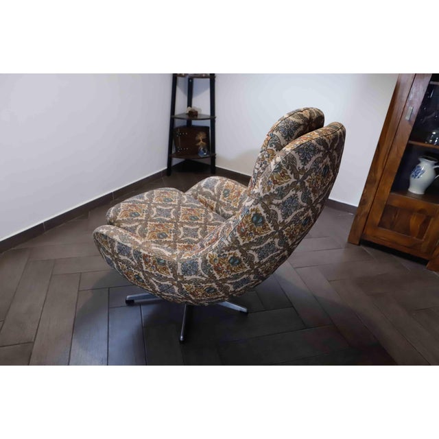 Vintage High-Back Swivel Chairs from Up Závody, 1960s, Set of 2 For Sale - Image 6 of 15