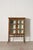 English 19th Century Tortoise Bamboo 2-Door Glass Front Cabinet For Sale - Image 3 of 14