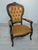 Vintage Chippendale Armchair in Leather, 1975 For Sale - Image 15 of 15