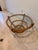 Wood Vintage Sculptural Palm Beach Style Rattan Coffee Table With Round Glass Top, C. 1970s For Sale - Image 7 of 9