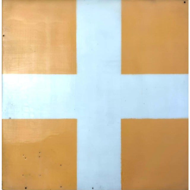 2020s Encaustic Collage Installation by Gina Cochran - 9 Panels - "Tag, You're It!" For Sale - Image 5 of 11