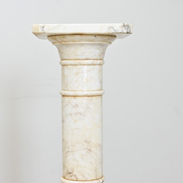French 19th Century Marble Column Pedestal For Sale - Image 4 of 10