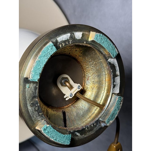 Gold Large Italian Table Lamp, 1970s For Sale - Image 8 of 11