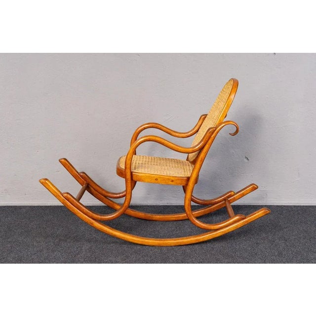 Antique Children's Rocking Chair For Sale - Image 4 of 18