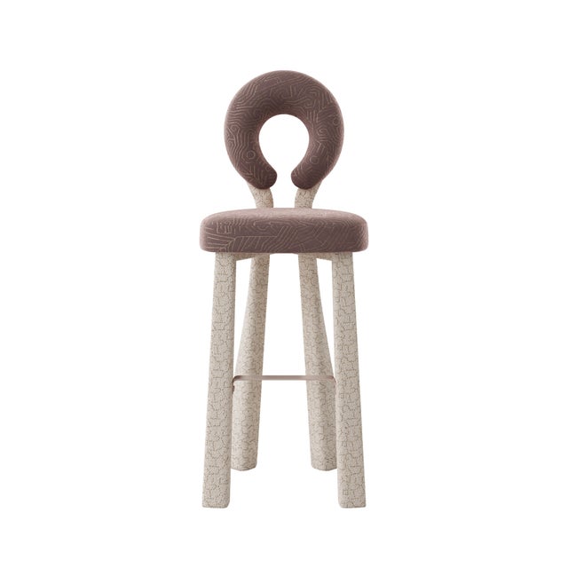 Not Yet Made - Made To Order Mary Bar Chairs by Ottiu, Set of 2 For Sale - Image 5 of 10