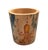 Vintage Hand-Painted Teak Wood Cachepot / Planter For Sale - Image 4 of 12
