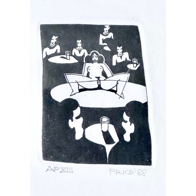 Title: Club Romance, 1988. Artist: Ken Price (1935-2012) Medium: The print is a color gravure with hand-coloring on...